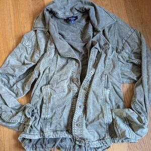 Splendid Women's Utility Jacket in Olive Green